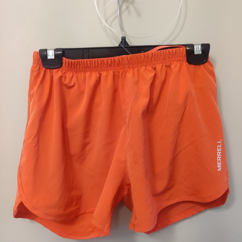 Merrell Vibrant Orange Running Shorts